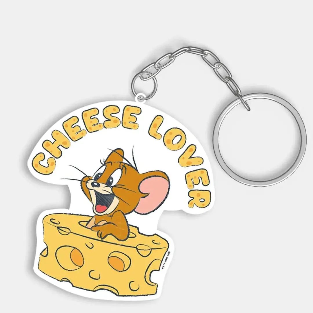 Cheese Lover Jerry Acrylic Keychain