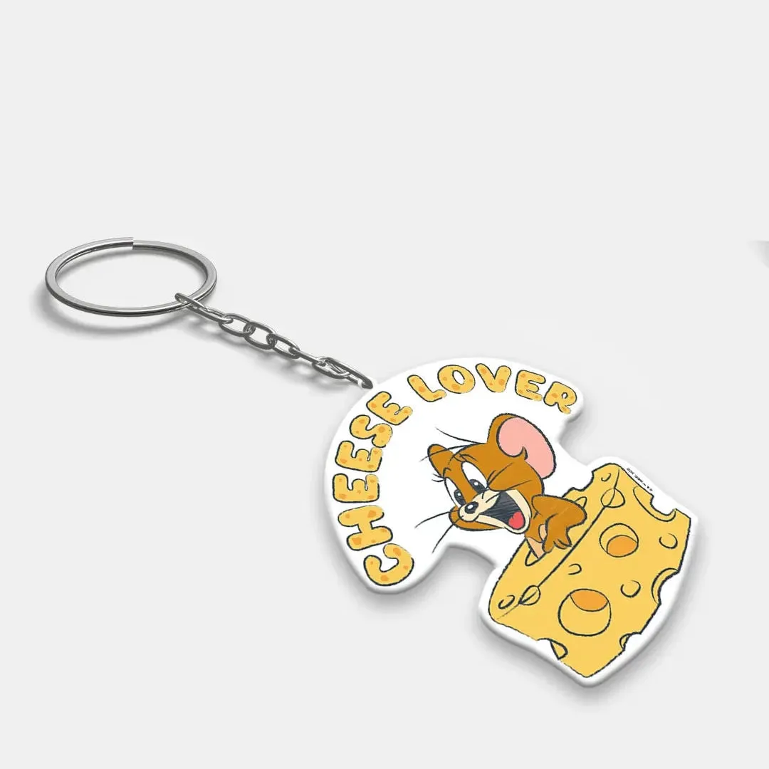 Cheese Lover Jerry Acrylic Keychain