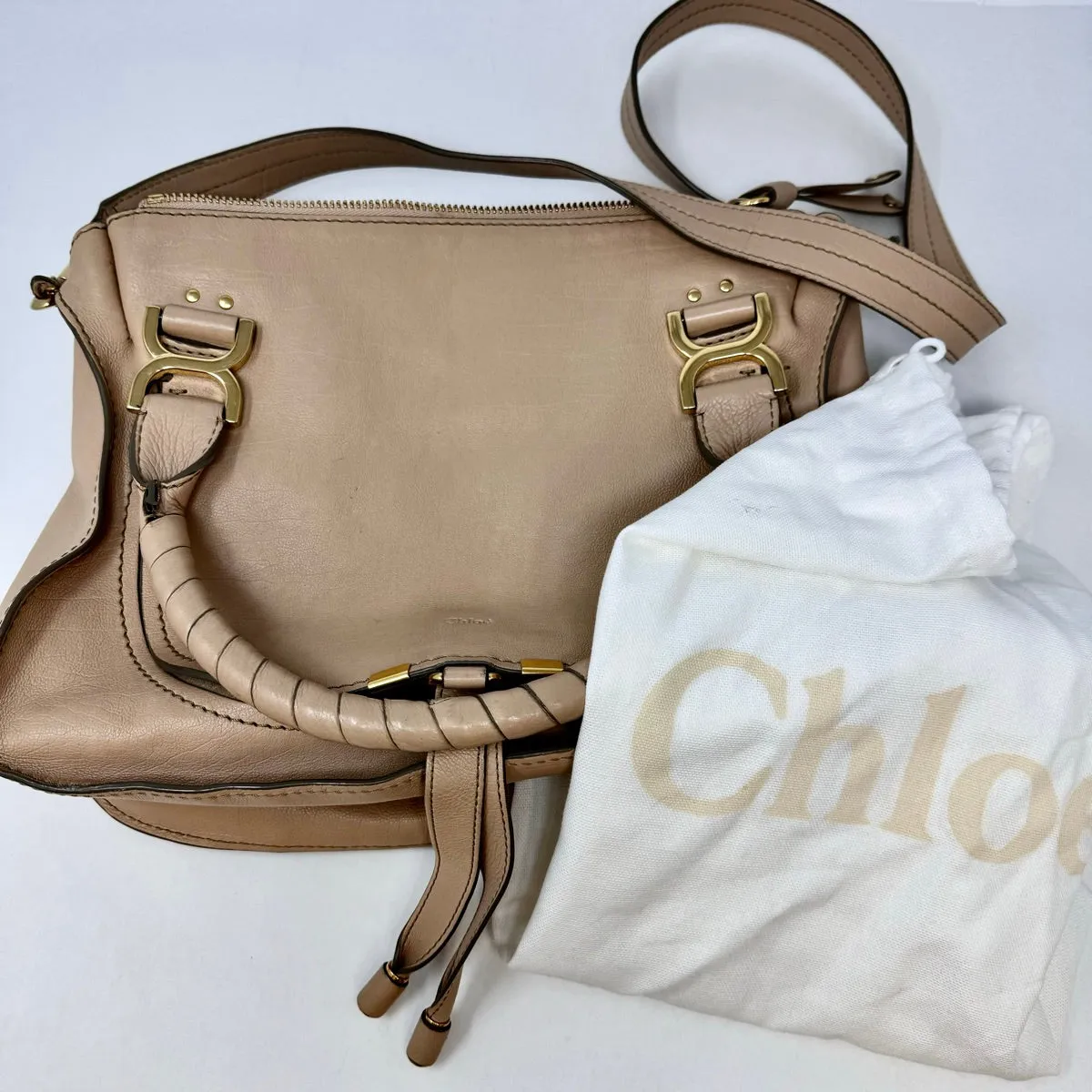 Chloe Marcie Handle Bag