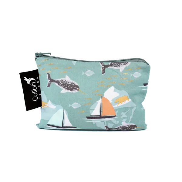 Colibri Narwhal Reusable Snack Bag - Small