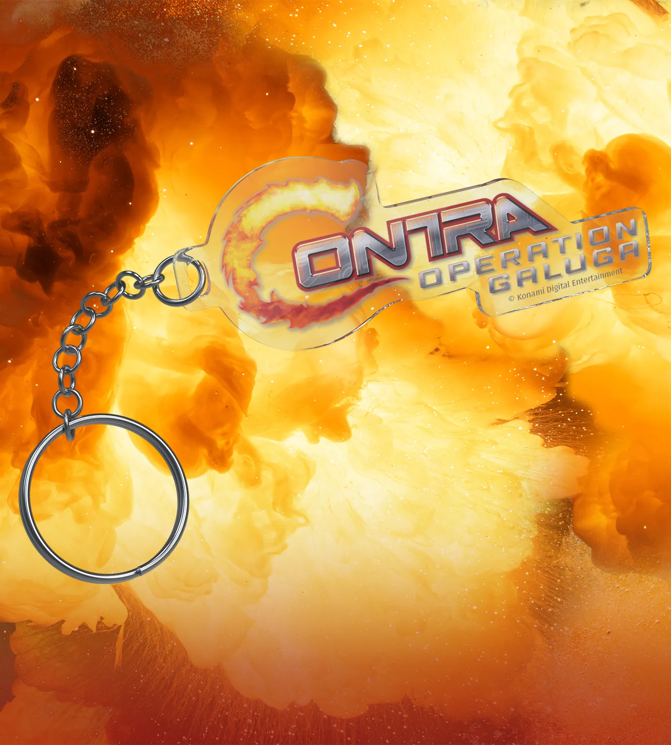 Contra: Operation Galuga Keychain