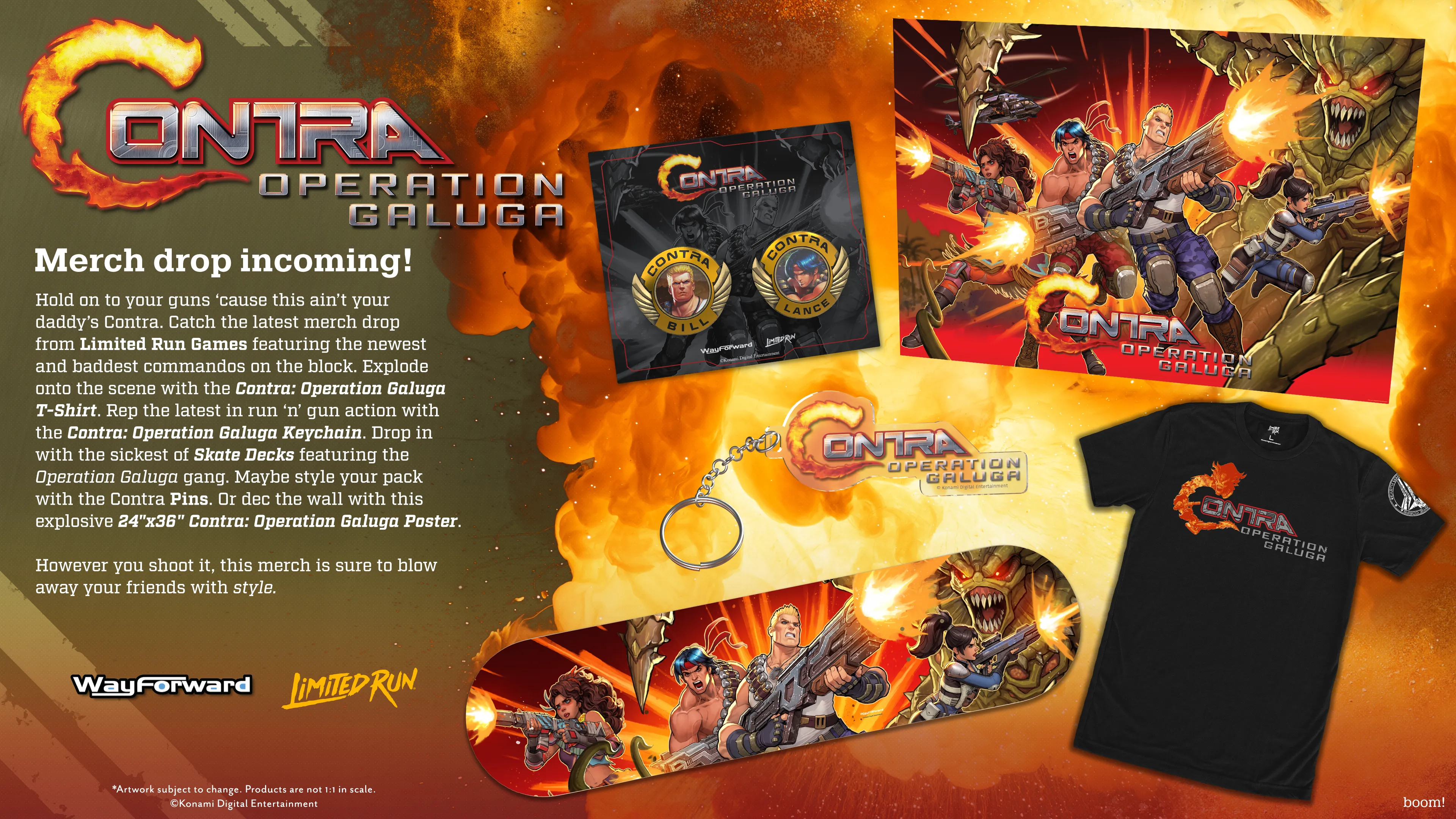 Contra: Operation Galuga Keychain