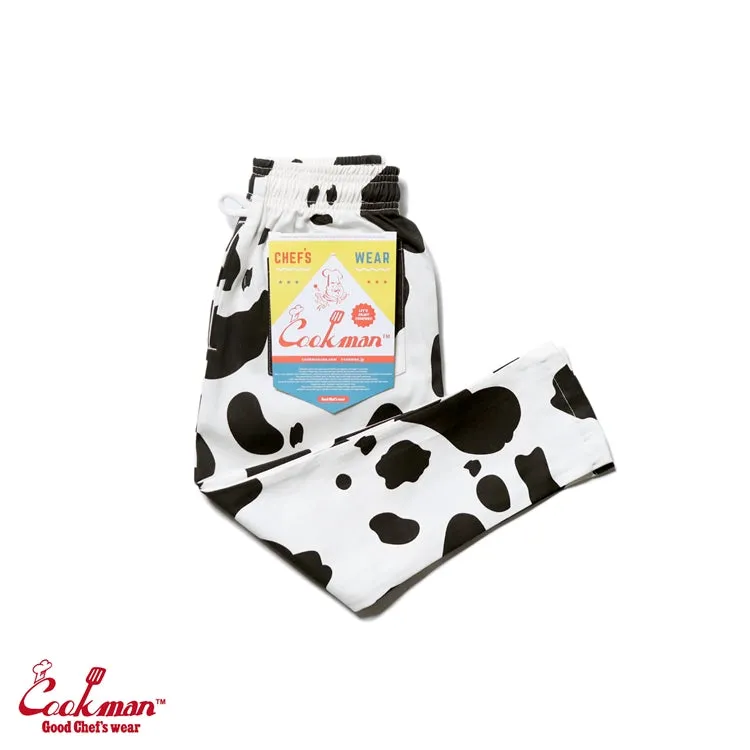 Cookman Chef Pants Kids - Cow