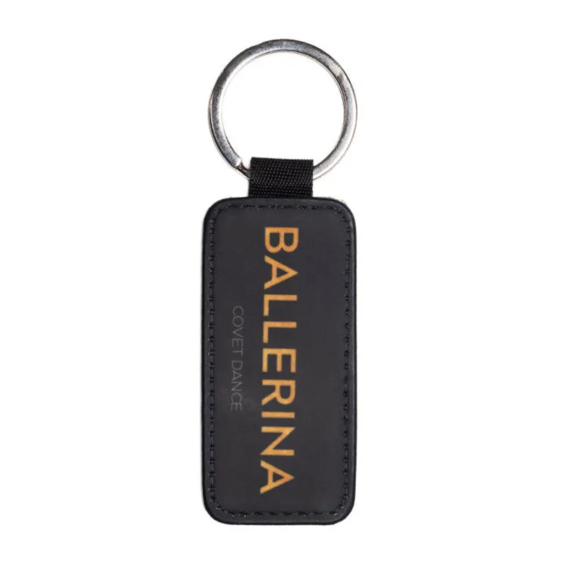 Covet Ballerina Glitter Keychain