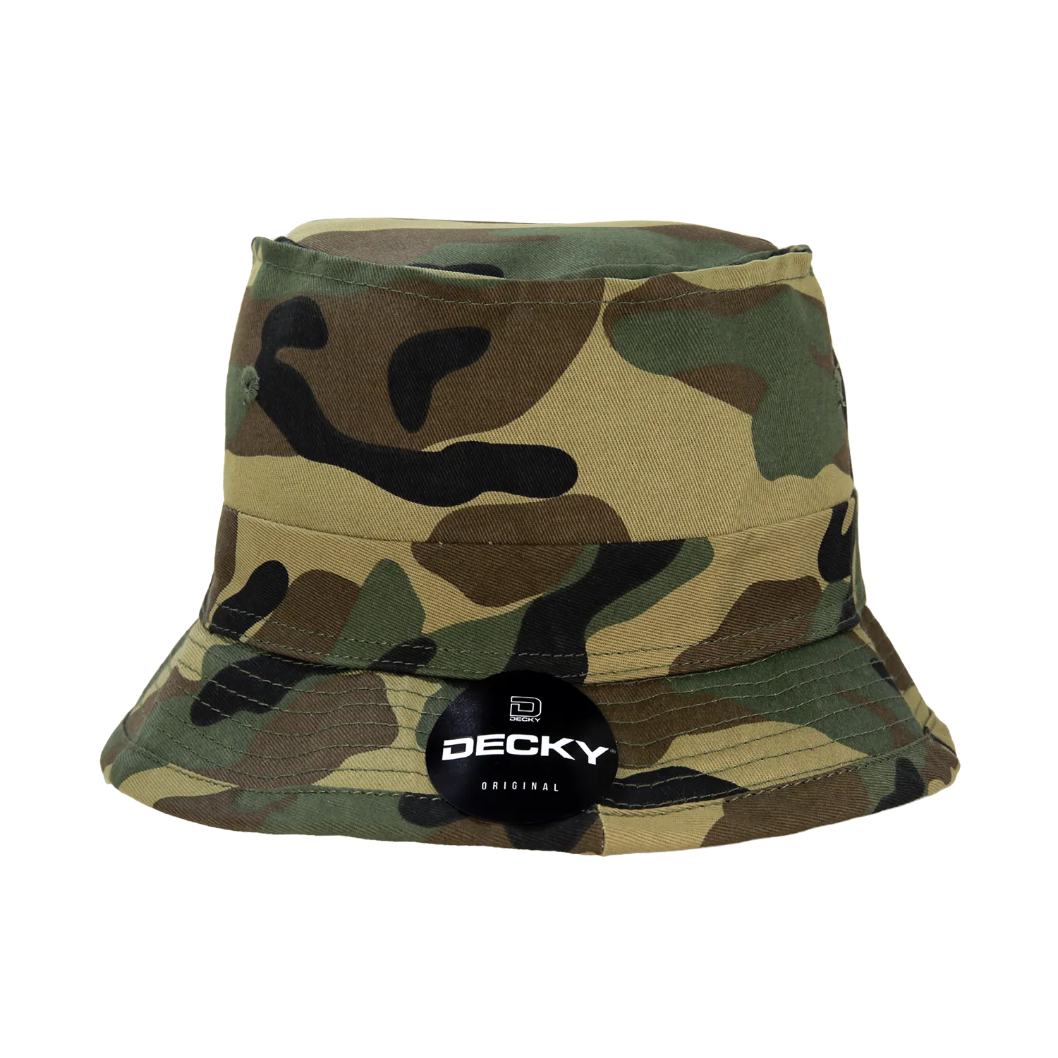 Decky 450 - Blank Fisherman's Bucket Hat, Structured Fisherman's Hat