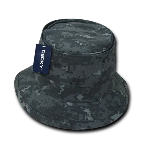 Decky 450 - Blank Fisherman's Bucket Hat, Structured Fisherman's Hat