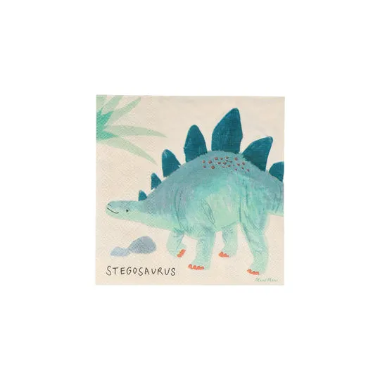 Dinosaur Kingdom Small Napkins (x 16)