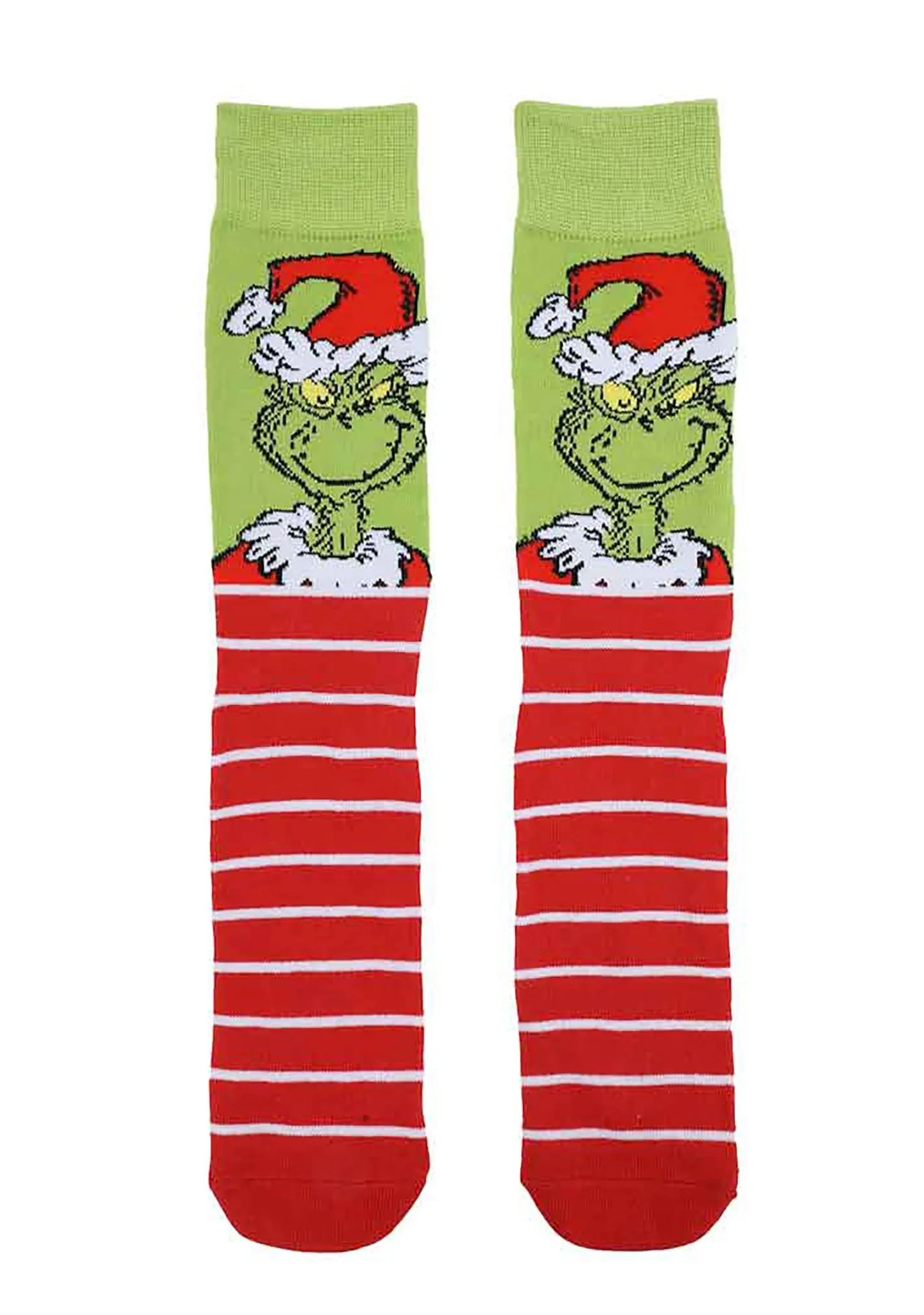 Dr Seuss The Santa Grinch Tin Tote 6PC Sock Gift Set