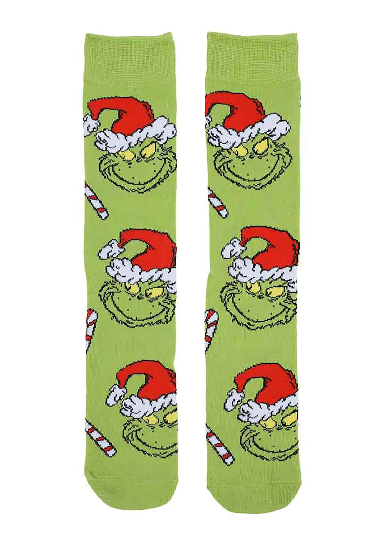 Dr Seuss The Santa Grinch Tin Tote 6PC Sock Gift Set