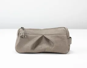 Estia case - Stone grey leather