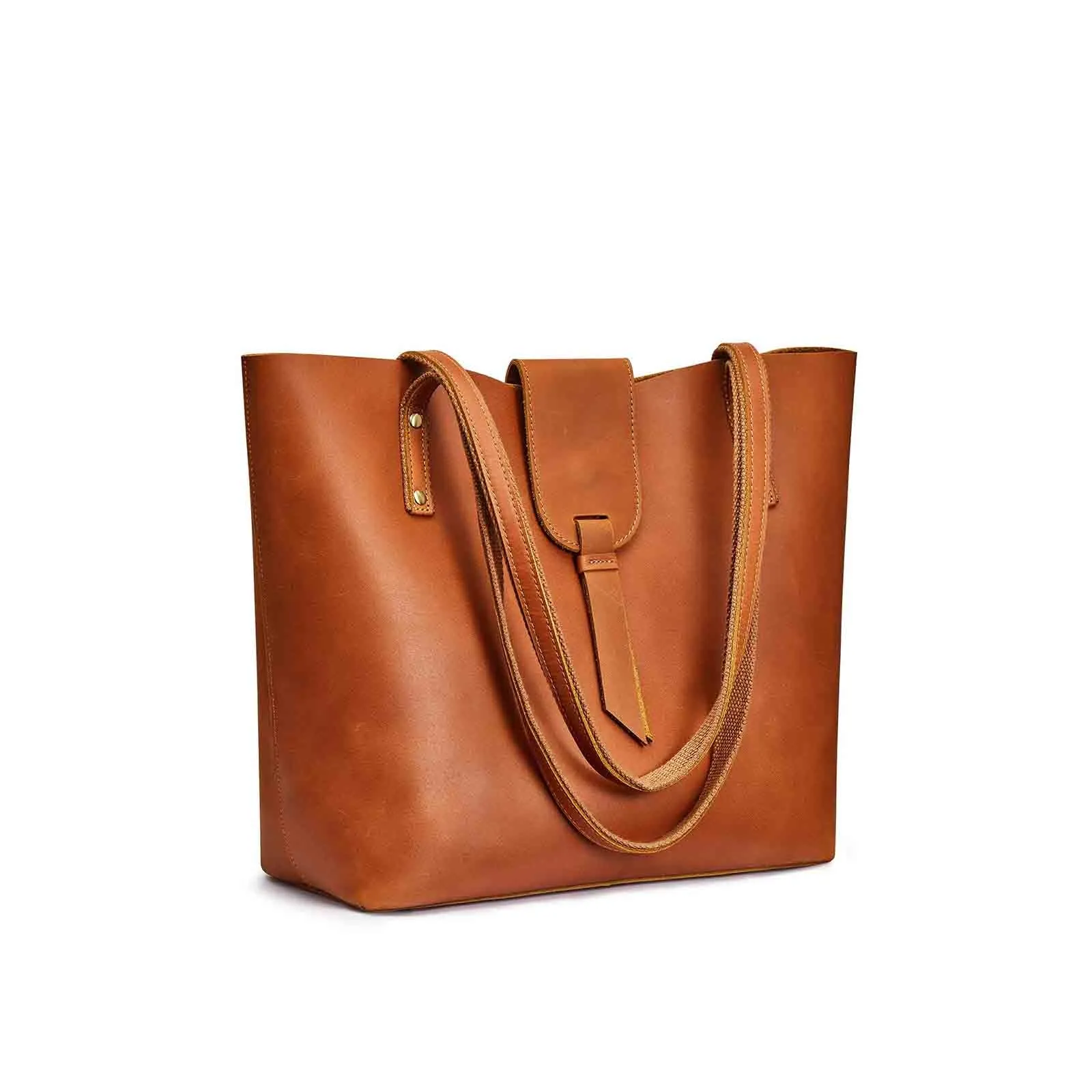 Genuine Leather Tote Purse