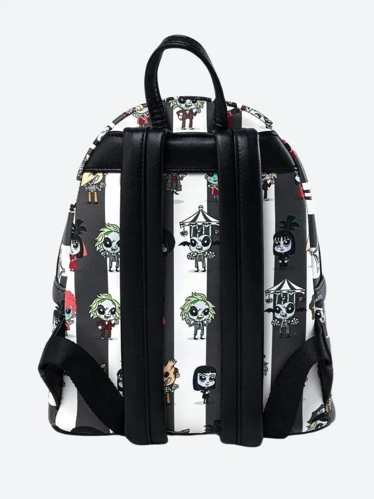 Goth Beetlejuice Backpack