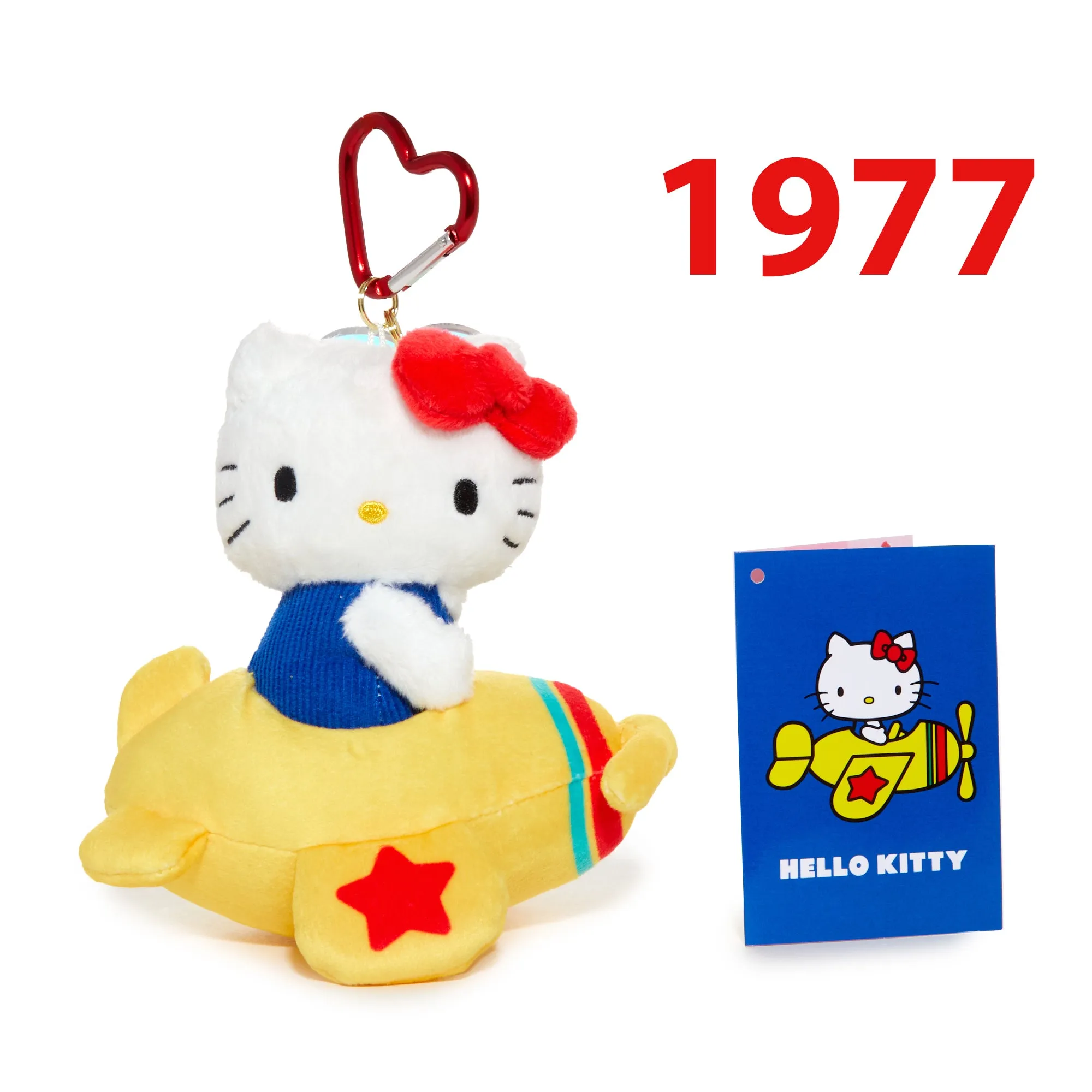 Hello Kitty 50th Anniversary Plush Mascot (1977)