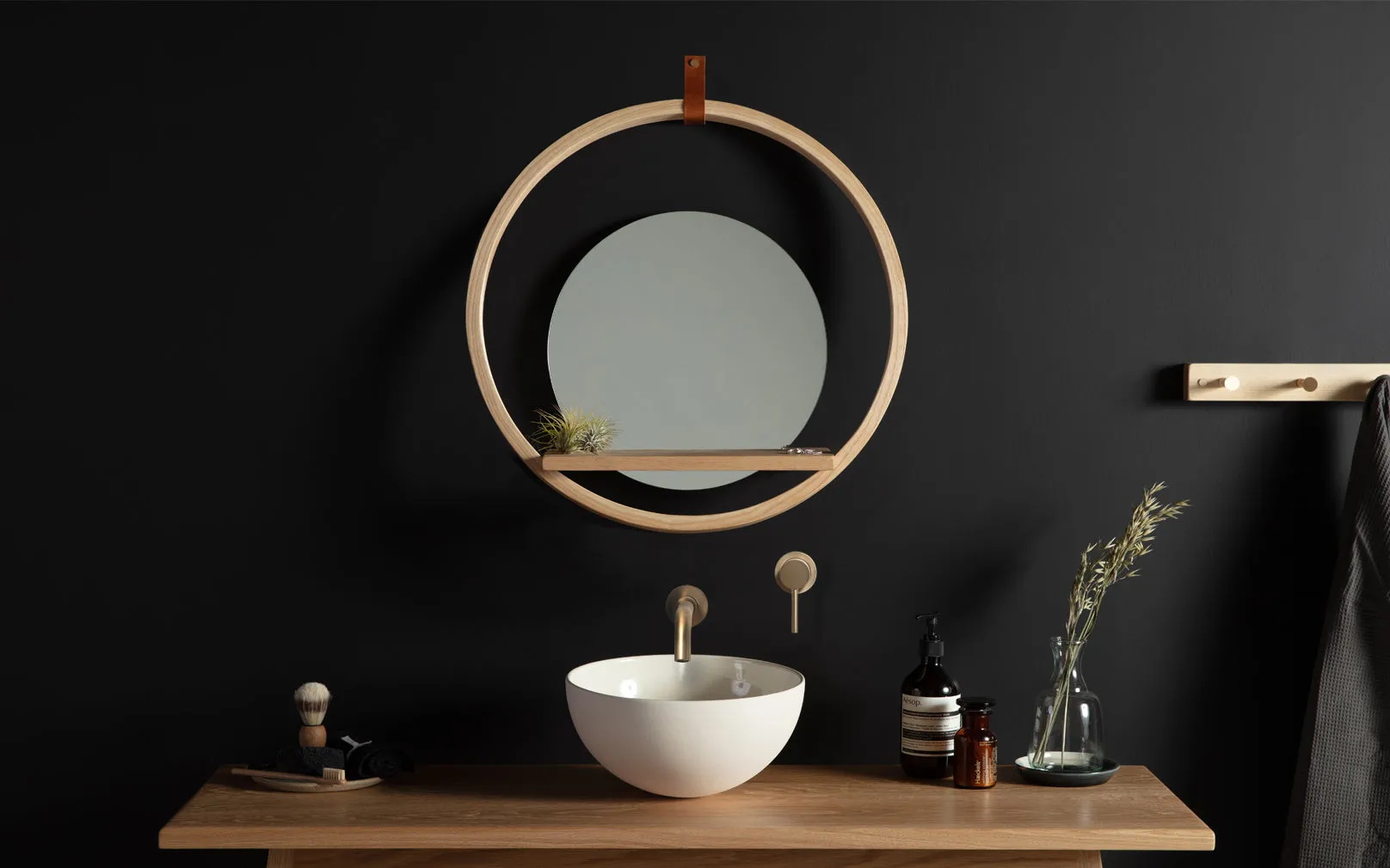 Housel Shelf with Mirror