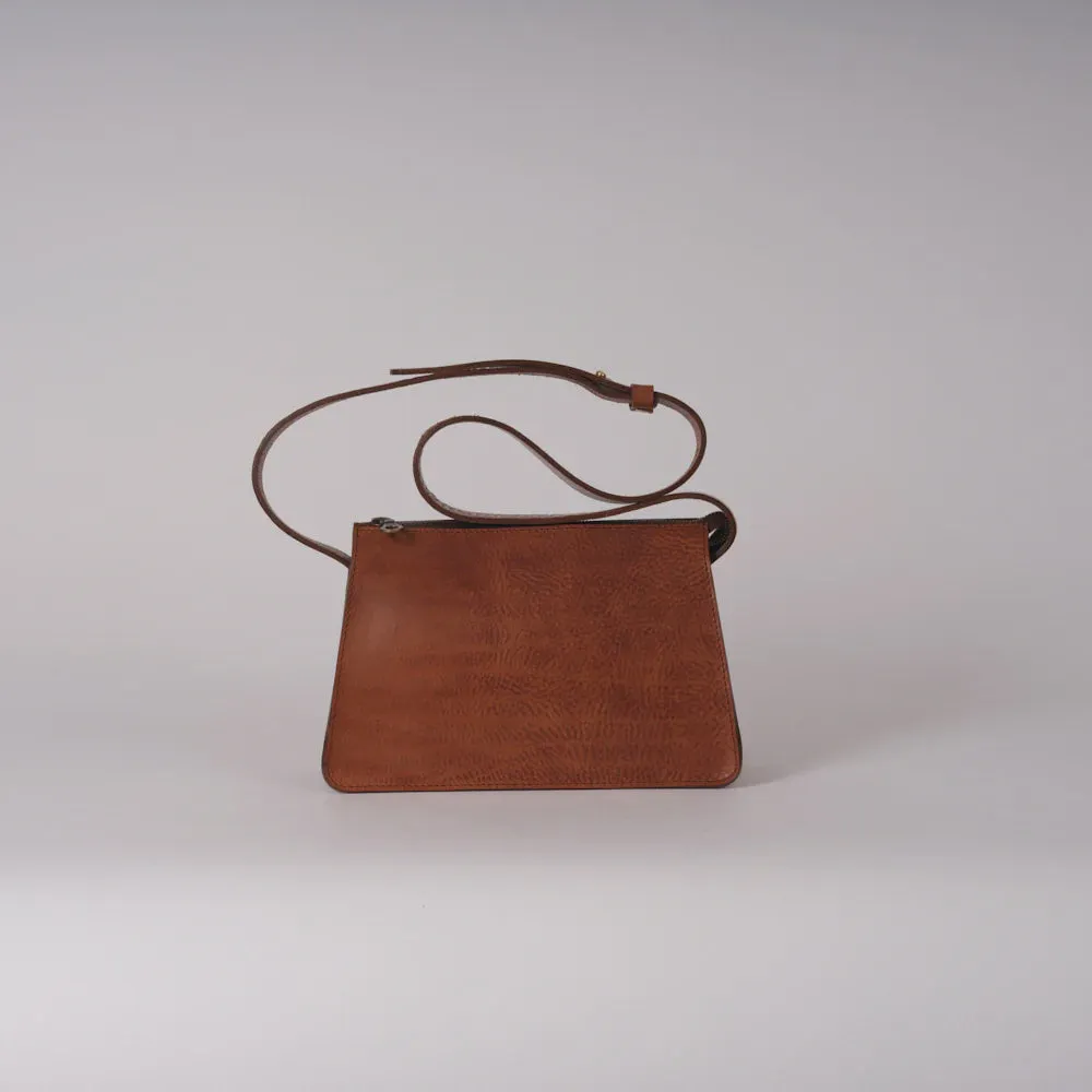 Kate Sheridan Pecan Zip Maple Bag