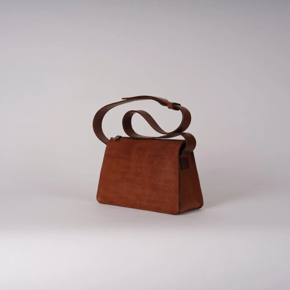 Kate Sheridan Pecan Zip Maple Bag