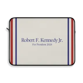 Kennedy for President Cream Laptop Sleeve