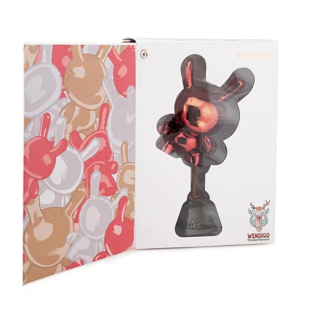 Kidrobot Balloon Dunny 8" Art Figure by Wendigo Toys - Red Edition