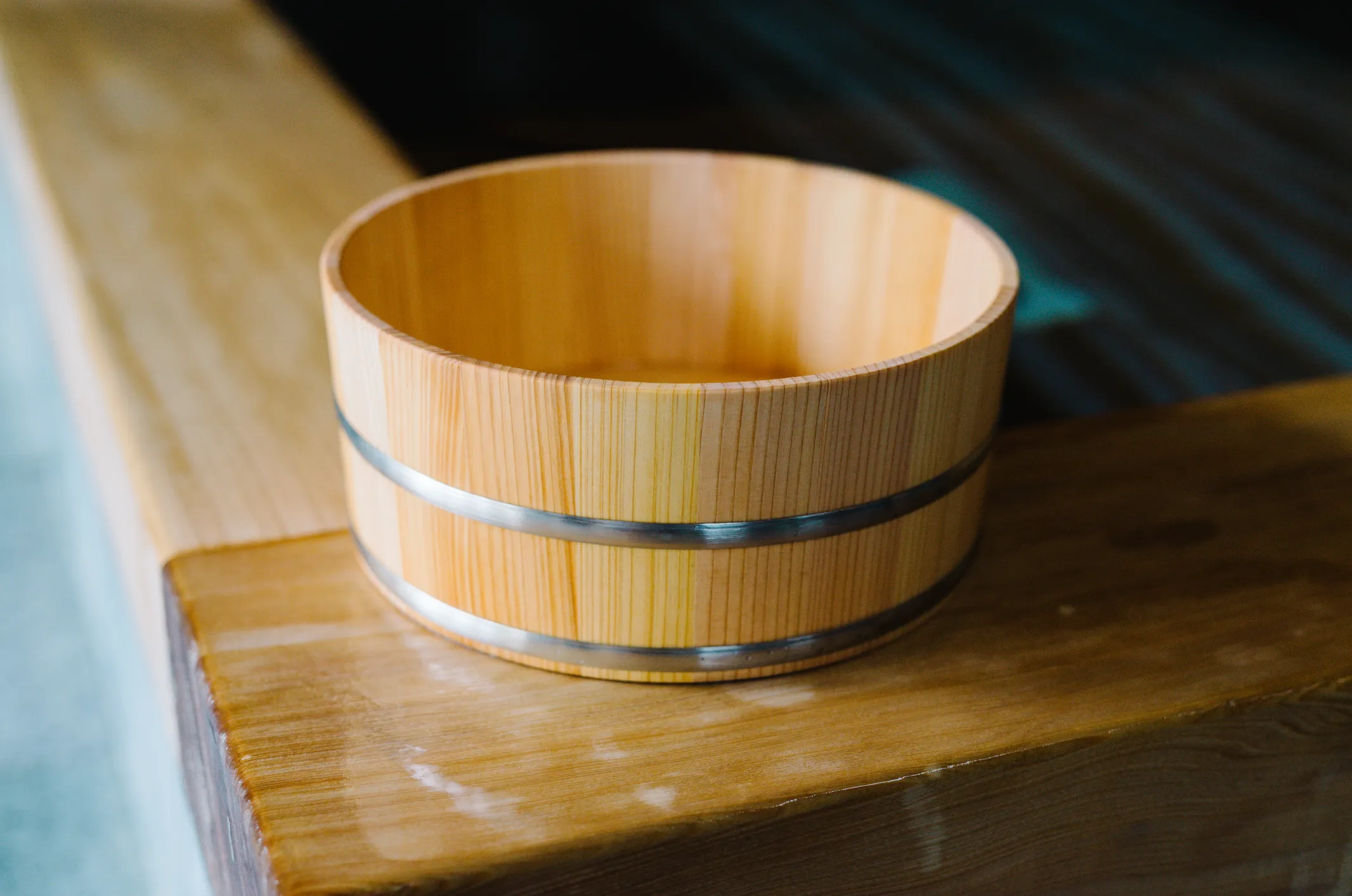 KISO | Sawara Cypress Bucket (SUS)