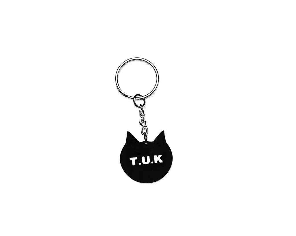 Kitty Face Keychain