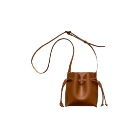 Mini Bucket Bag in Cognac