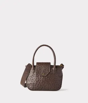 Mini Roma Exotic Tote :: Chocolate