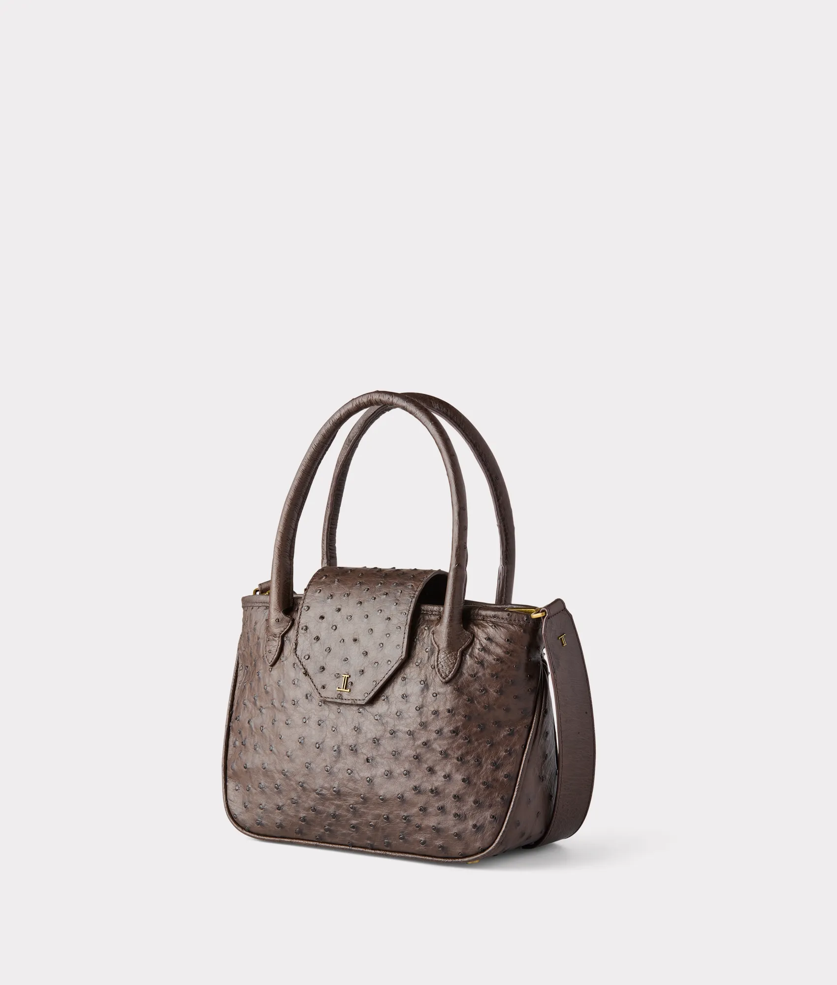 Mini Roma Exotic Tote :: Chocolate