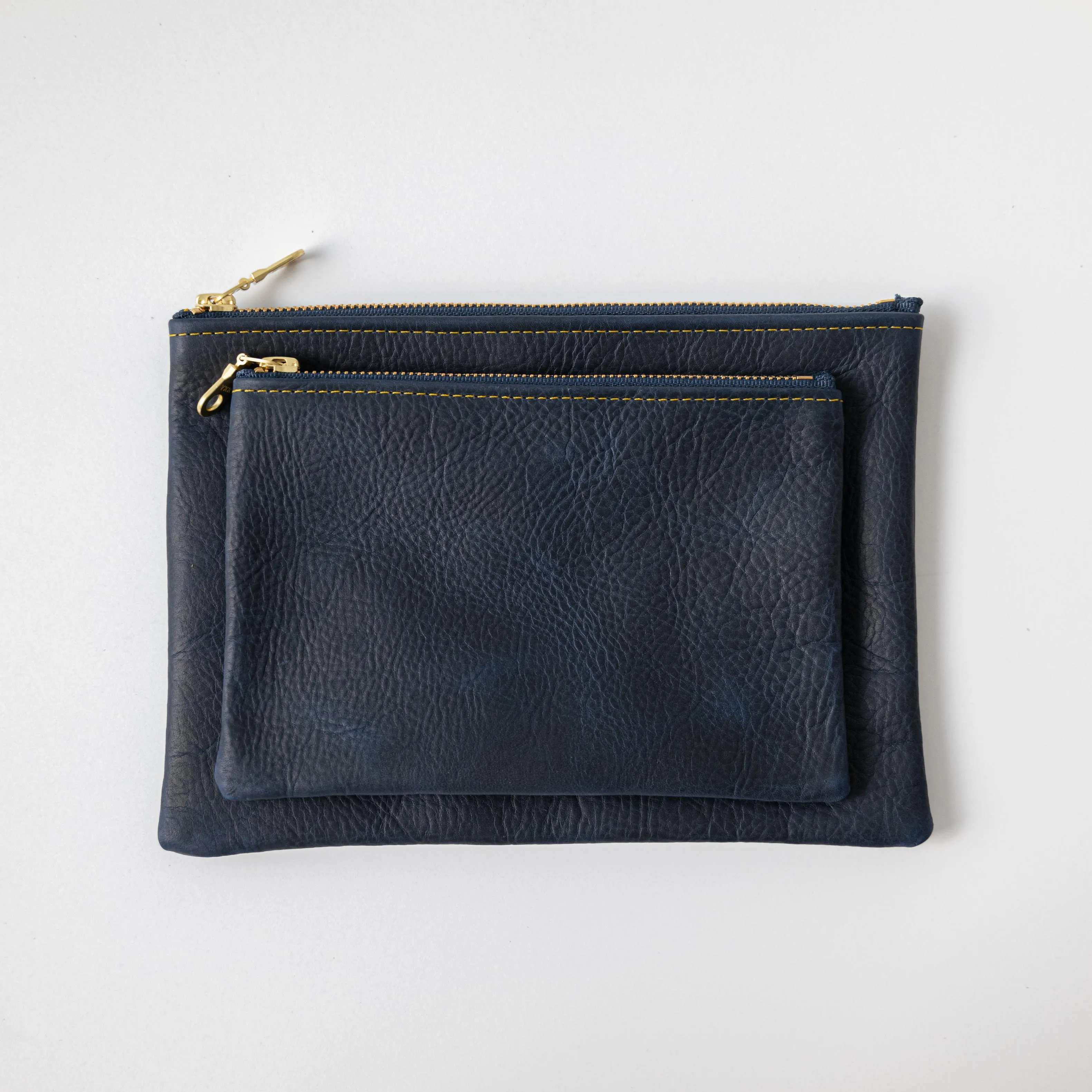 Navy Kodiak Small Zip Pouch