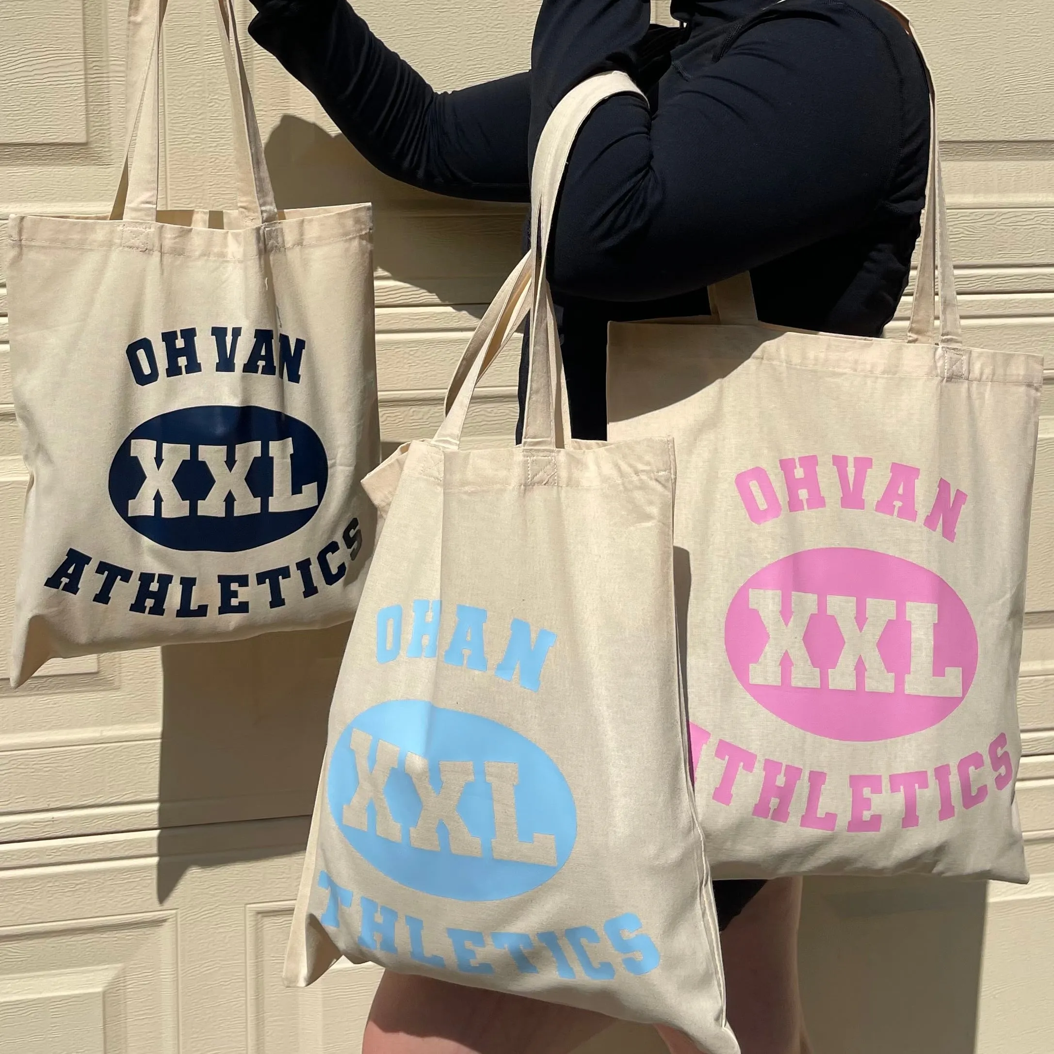 OHVAN XXL Athletics Tote | Pink