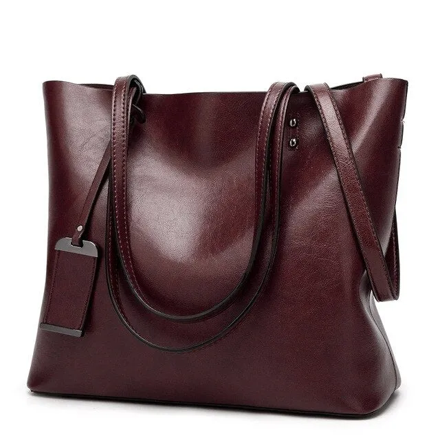 Presidential Collection -Genuine Leather Handbag High Quality Shoulder Chain Crossbody Bags