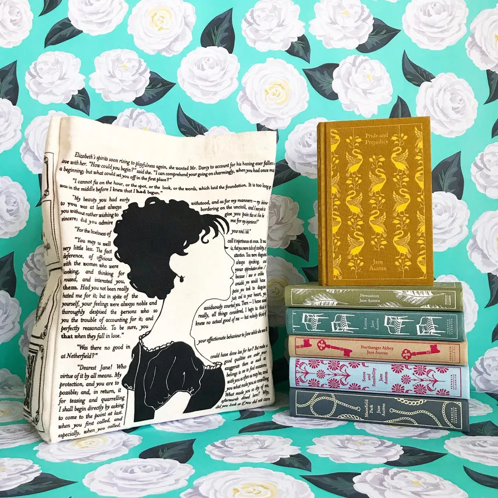 Pride and Prejudice Book Tote