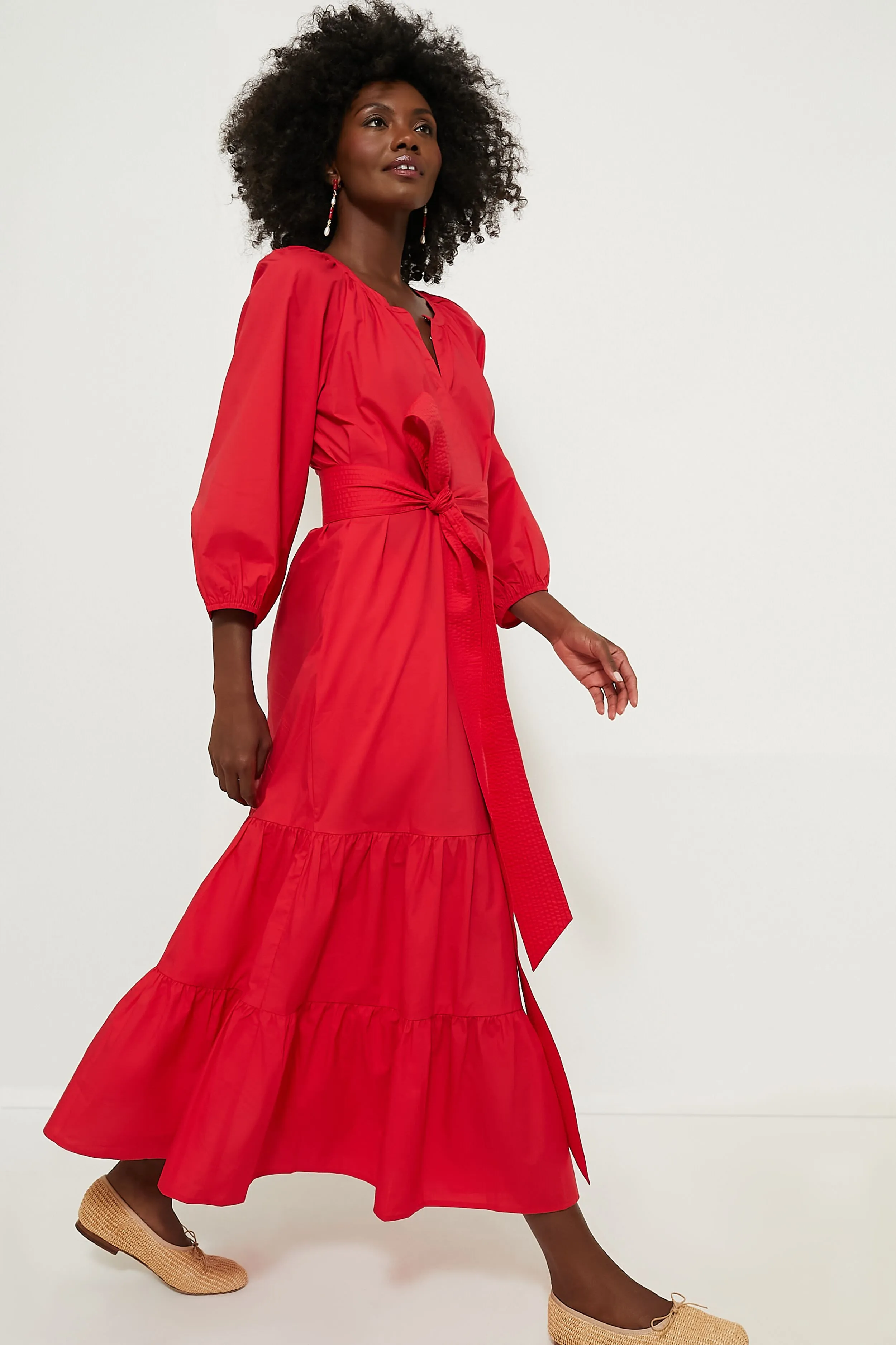 Red Lyles Dress