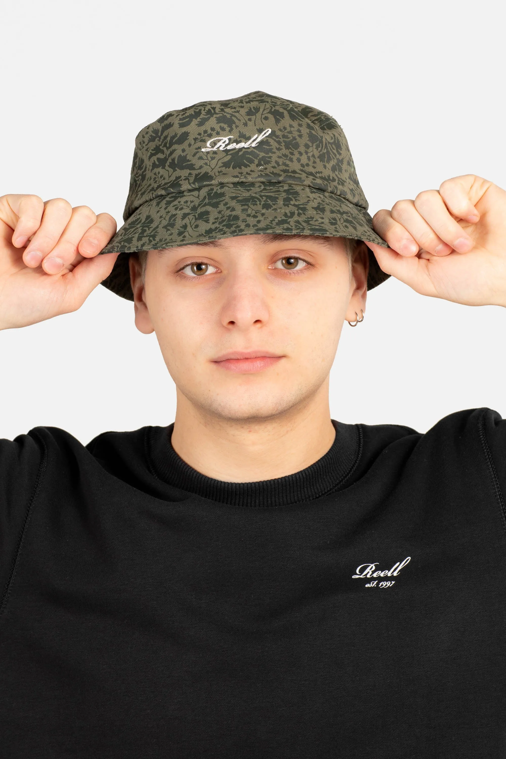 Paisley Camo Reell Bucket Hat: Stylish and Functional Headwear