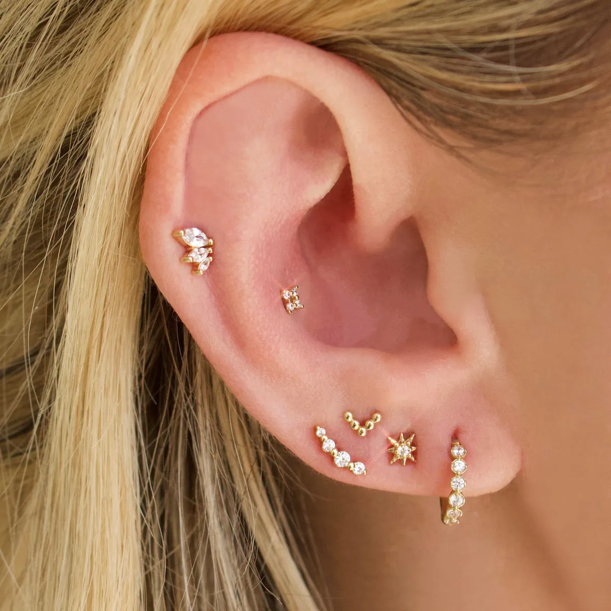 Shooting Star Climber Earring