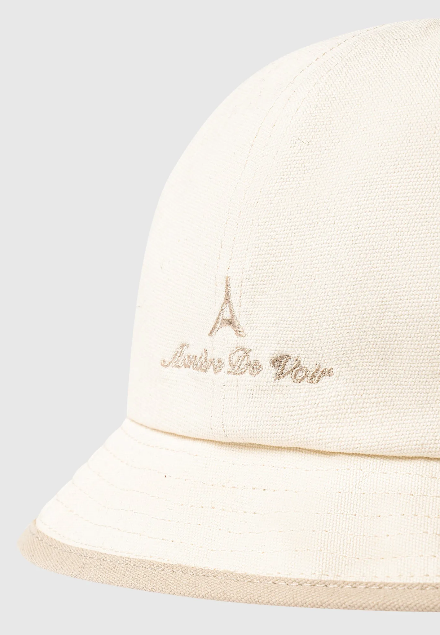 Signature Bucket Hat - Cream