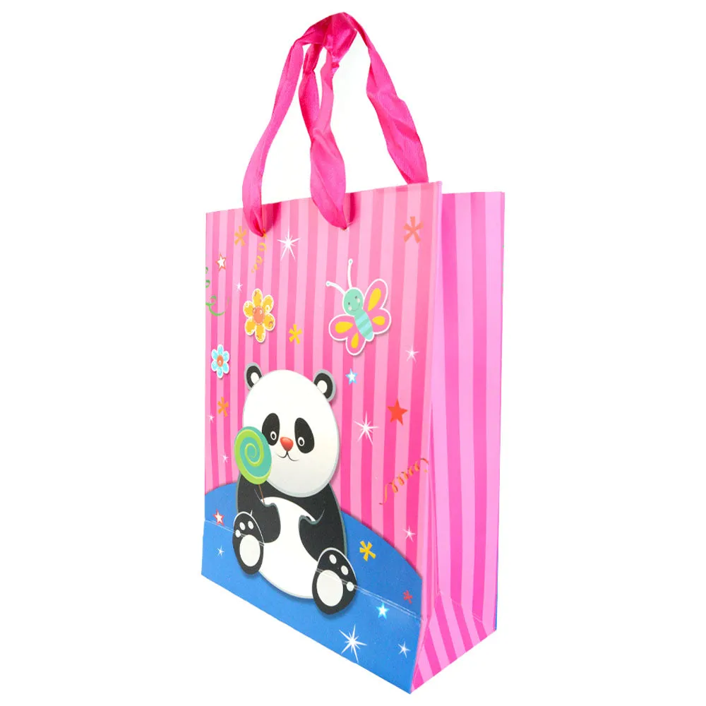 Small Gift Bag with 3D Animal Print - Set of 4