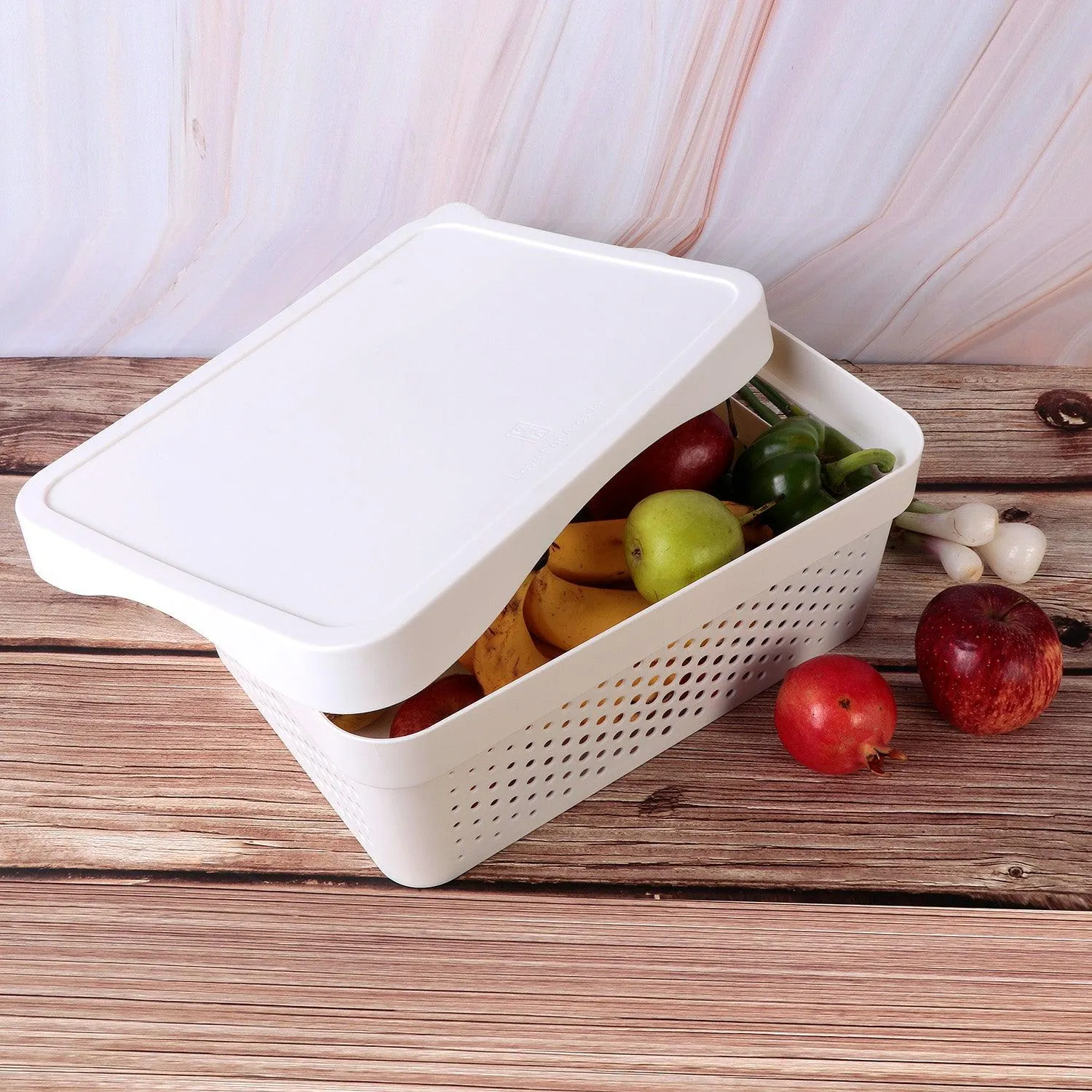 Storage Box with Lid (33x19x15 CM)