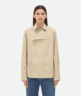 STRIPED POPLIN SHIRT