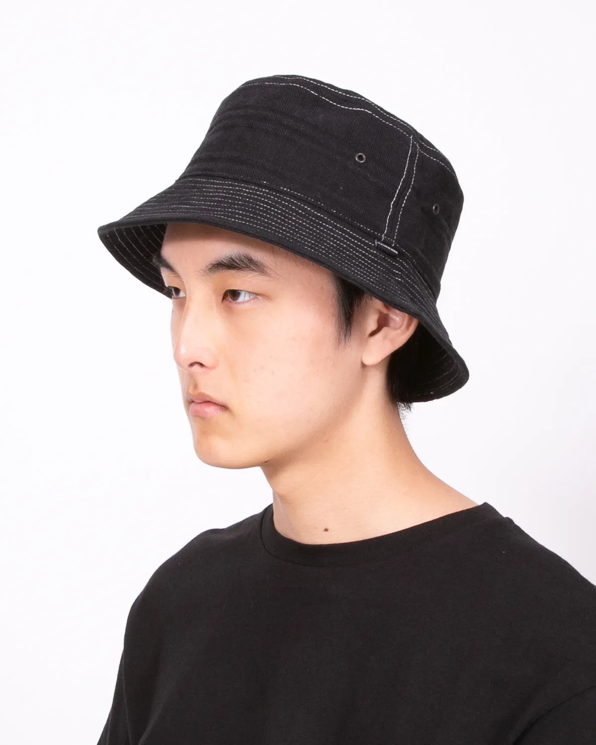 Takeyari Bucket Cap - Black