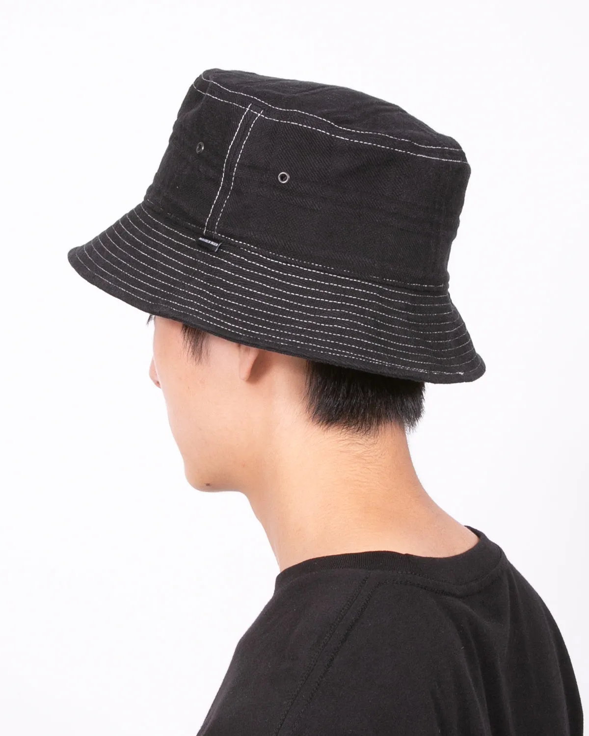 Takeyari Bucket Cap - Black