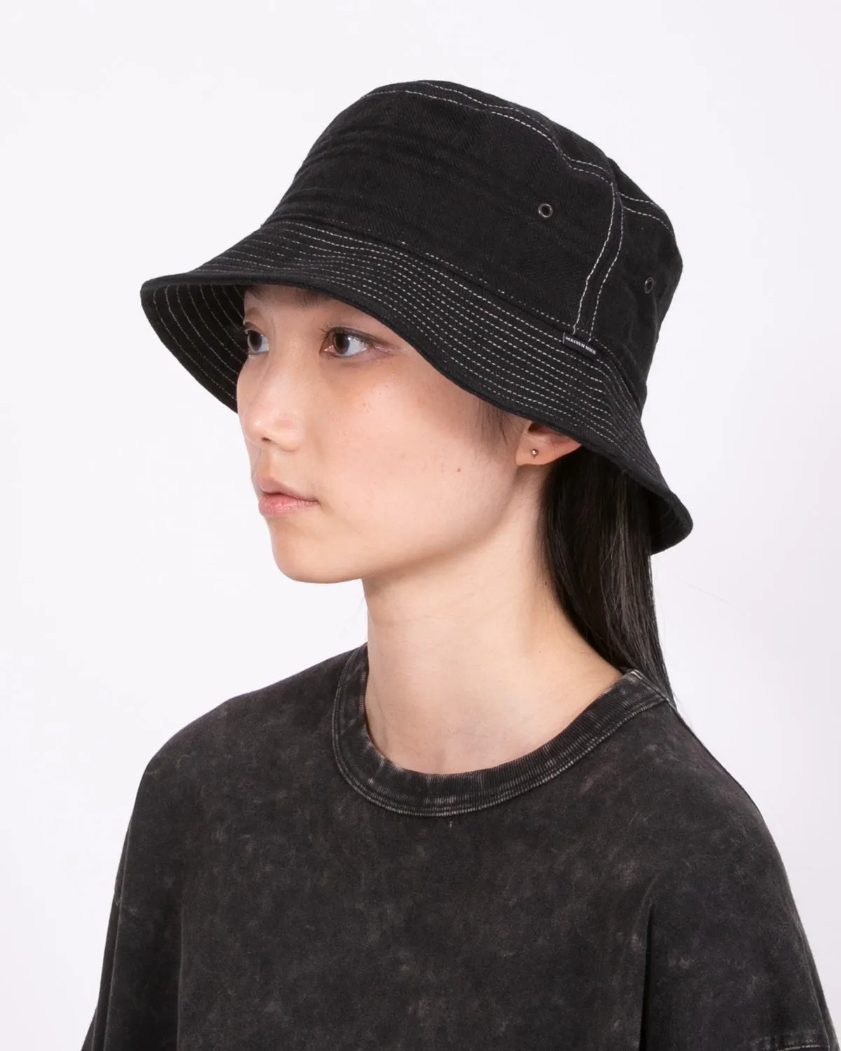 Takeyari Bucket Cap - Black