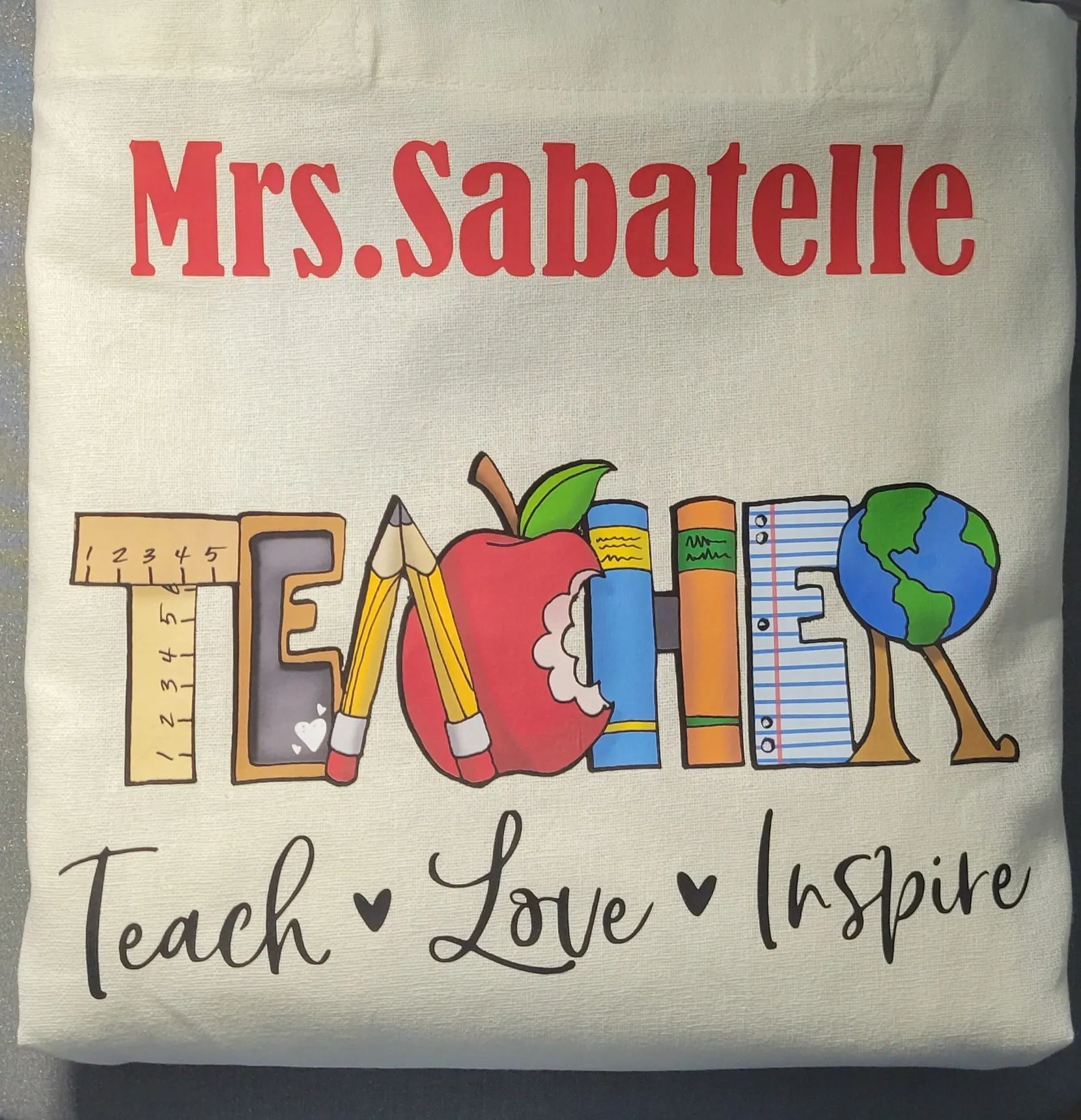 Teacher's Appreciation Tote Bag