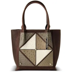 Via Veneta Medium Leather Shopper | Brown