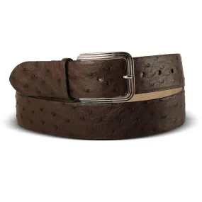 Via Veneta Ostrich Belt | Brown