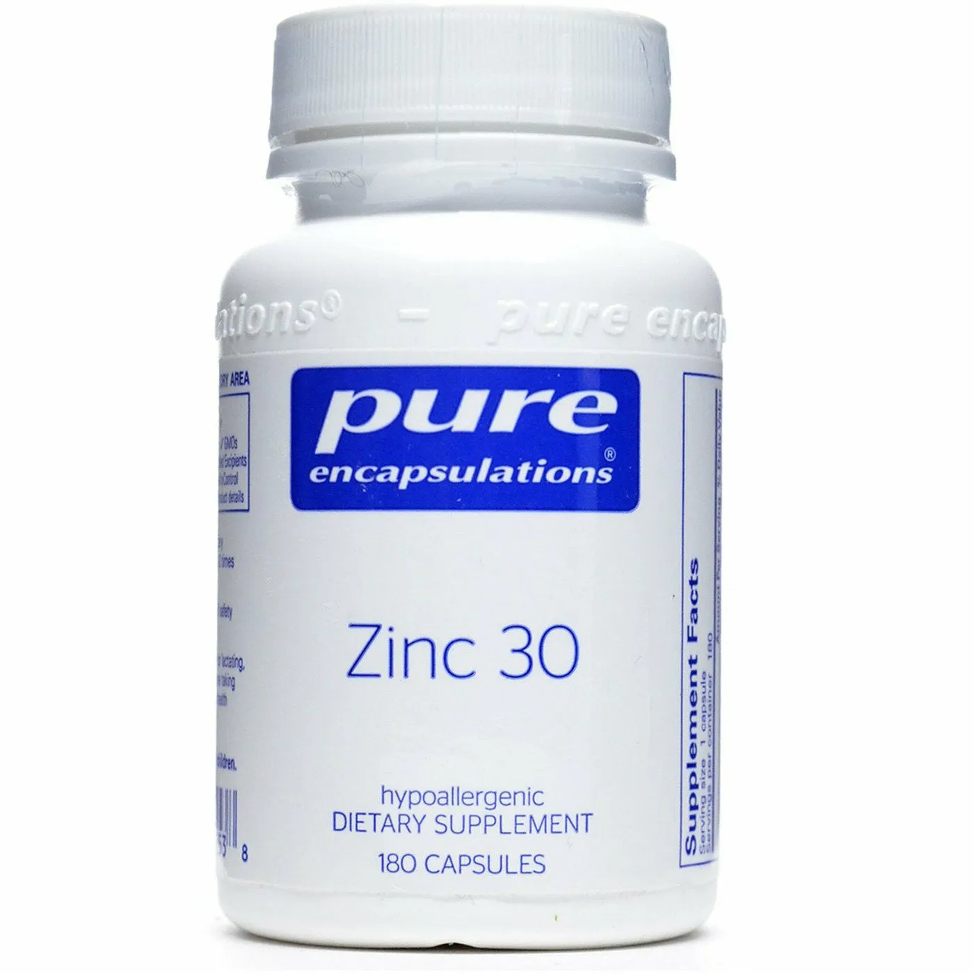 Zinc 30 by Pure Encapsulations